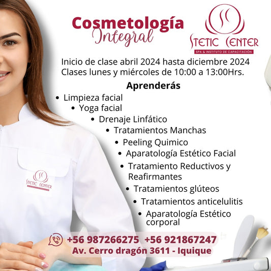 Cosmetología Integral Intensiva (Presencial)(horario DIURNO )
