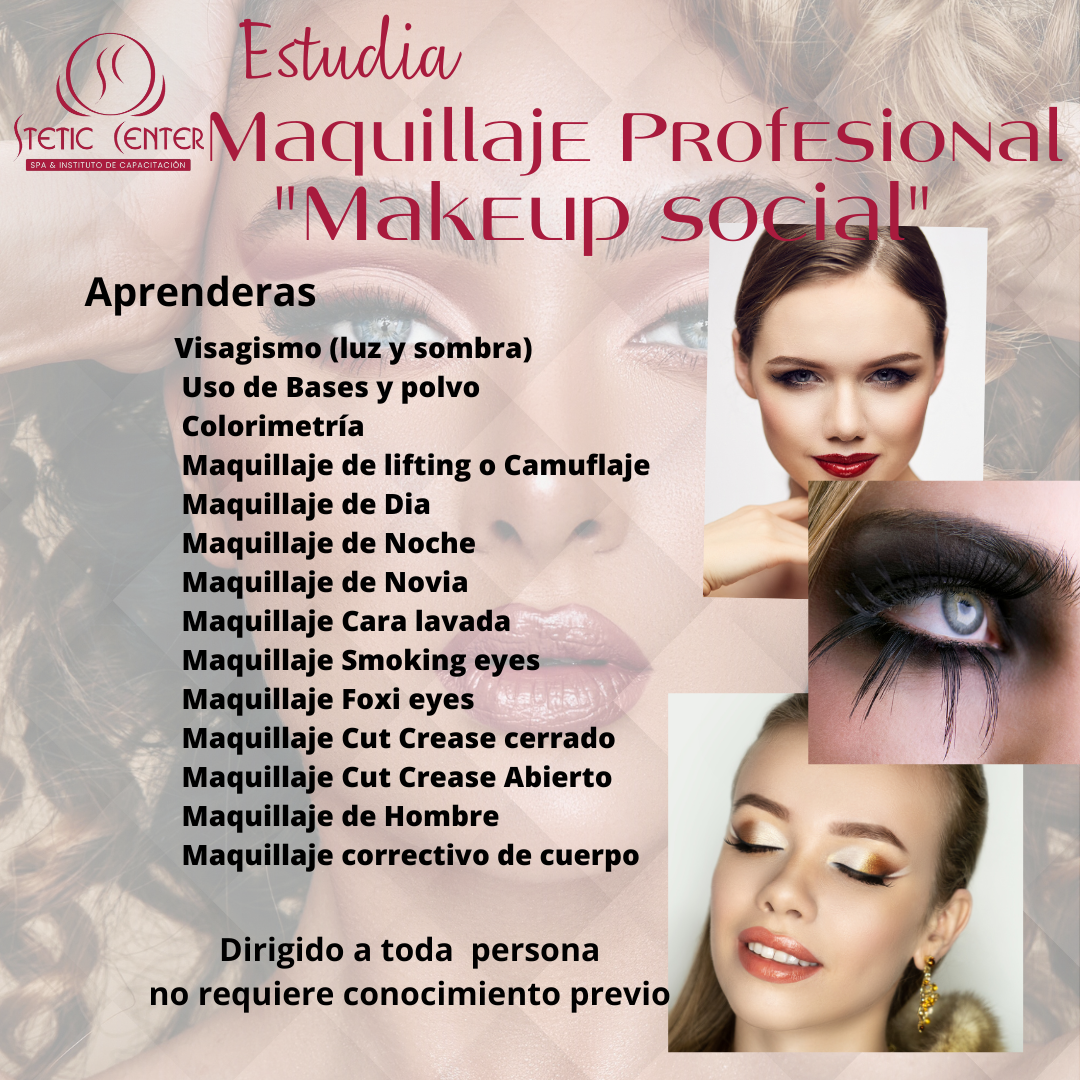 Curso Maquillaje Profesional (Presencial)